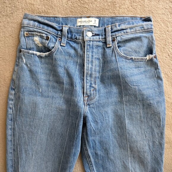 Abercrombie & Fitch High Rise Mom Jeans size 28/6 - Picture 4 of 11